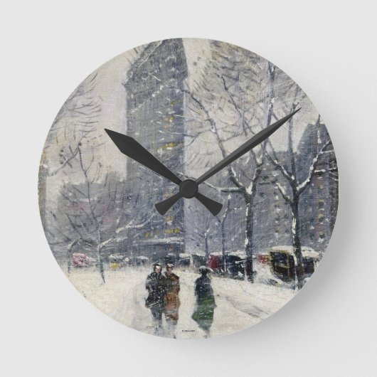 FLATIRON BOUWT NIEUWE GORKSTAD RONDE KLOK (Voorkant)