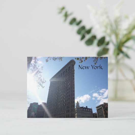 flatiron briefkaart (Staand voorkant)