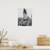 Flatiron Building, 1902. Antieke foto Poster (Keuken)