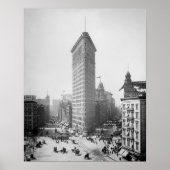 Flatiron Building, 1905.  New York foto Poster (Voorkant)
