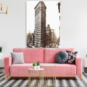 Flatiron Building 1910 Canvas Afdruk (Insitu (Woonkamer))