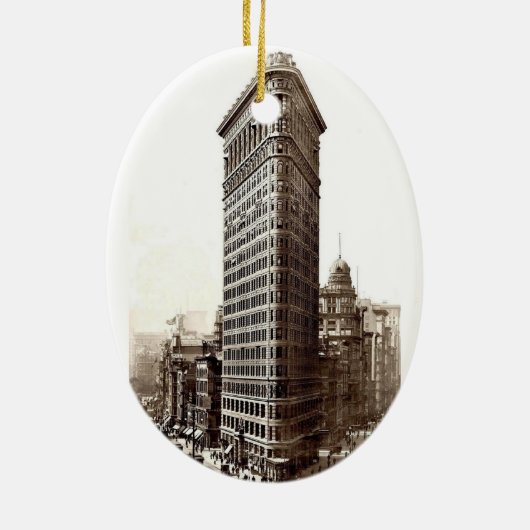 Flatiron Building 1910 Ornament (Achterkant)