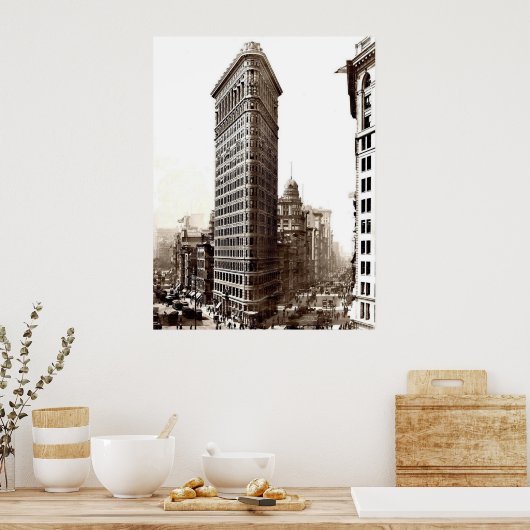 Flatiron Building 1910 Poster (Keuken)