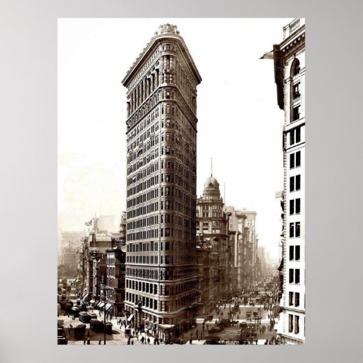Flatiron Building 1910 Poster (Voorkant)