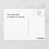 Flatiron Building and Clock in Black and White 2 Briefkaart (Achterkant)