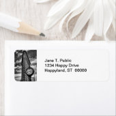 Flatiron Building and Clock in Black and White Etiket (Insitu)