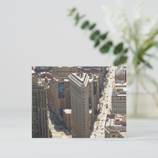 Flatiron Building Briefkaart (Staand voorkant)