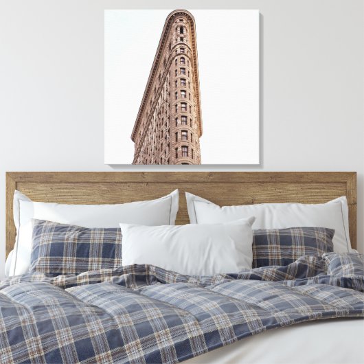 Flatiron building  canvas afdruk (Insitu (Slaapkamer))