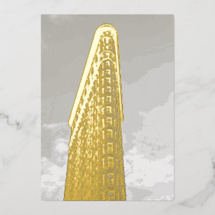 Flatiron Building Folie Uitnodiging