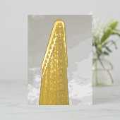 Flatiron Building Folie Uitnodiging (Staand Voorkant)