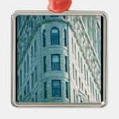 Flatiron Building (foto) 2 Metalen Ornament (Voorkant)