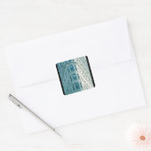 Flatiron Building (foto) 2 Vierkante Sticker (Envelop)