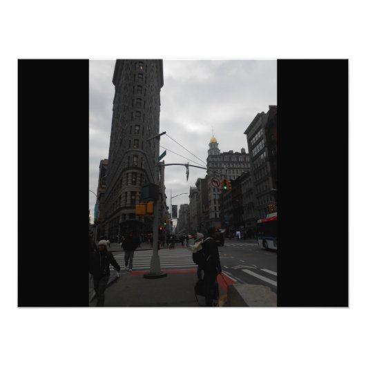 Flatiron Building Foto Afdruk (Voorkant)