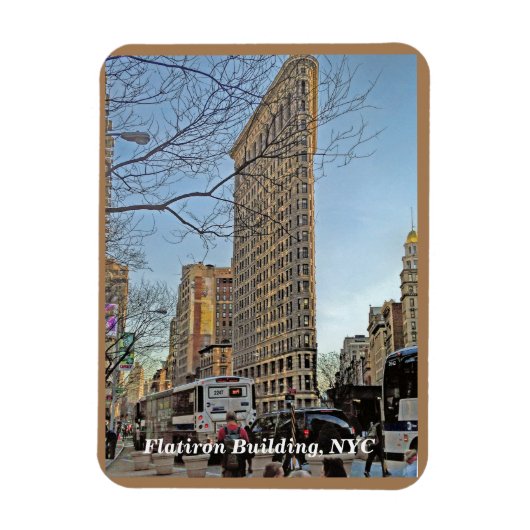 Flatiron Building Iconic Skyscraper New York City Magneet (Verticaal)