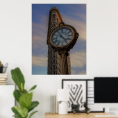 Flatiron Building in New York City Poster (Thuiskantoor)