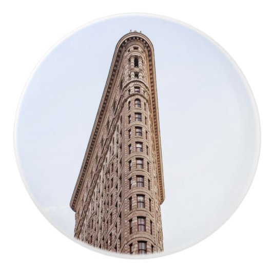 Flatiron Building Keramische Knop (Voorkant)