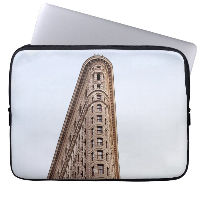 Flatiron Building Laptop Sleeve (Voorkant)