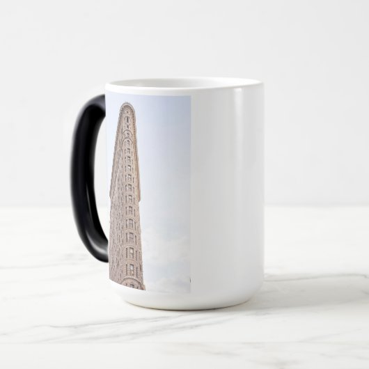 Flatiron building magische mok (Voorkant links)