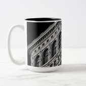 Flatiron Building, Manhattan, NYC Tweekleurige Koffiemok (Links)