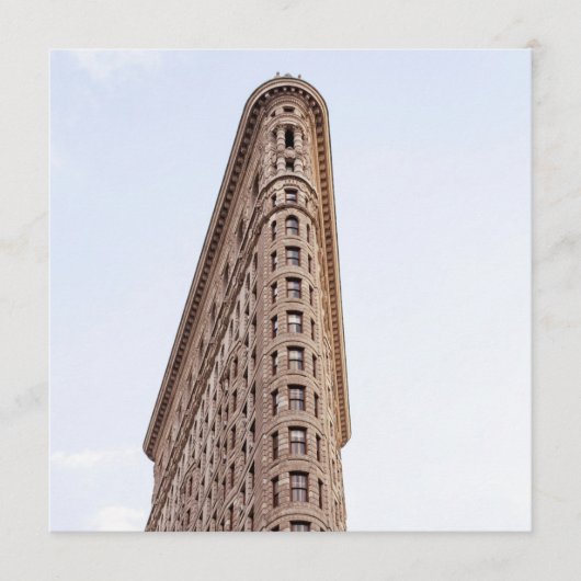 Flatiron Building Menu (Voorkant)