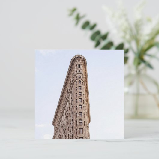 Flatiron Building Menu (Staand voorkant)