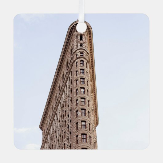 Flatiron Building Metalen Ornament (Voorkant)