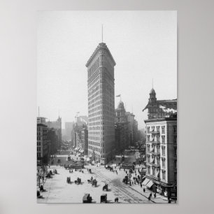Flatiron Building -  New York - 1902 Poster