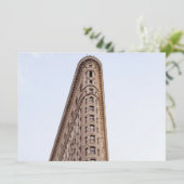 Flatiron Building New York City (Staand voorkant)