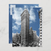 Flatiron Building New York City Briefkaart (Voorkant / Achterkant)
