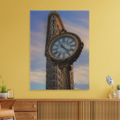 Flatiron Building, New York City Canvas Afdruk (Insitu (Woonkamer))