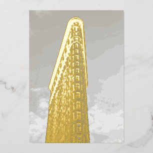 Flatiron Building New York City Folie Uitnodiging