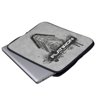 Flatiron Building New York City-laptophoes Laptop Sleeve