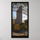 Flatiron Building - New York City Poster (Voorkant)