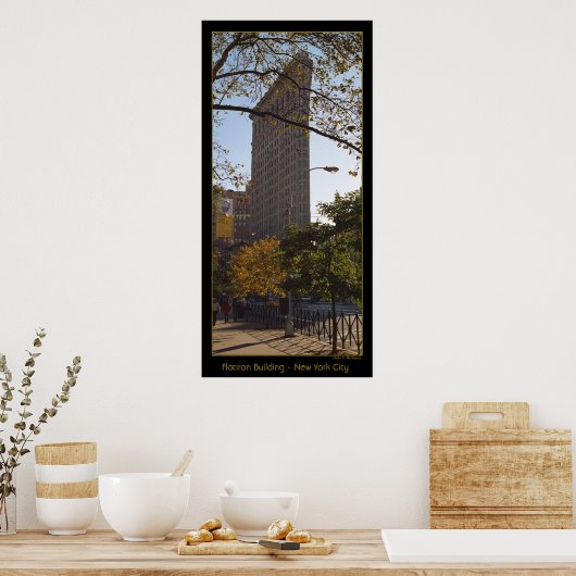 Flatiron Building - New York City Poster (Keuken)