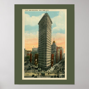  Flatiron Building New York City Poster