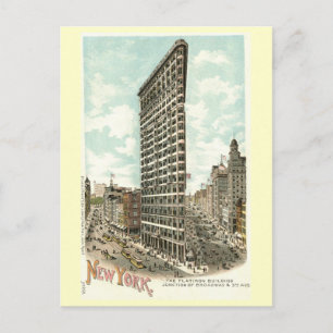 Flatiron Building, New York, Vintage 1902 Briefkaart