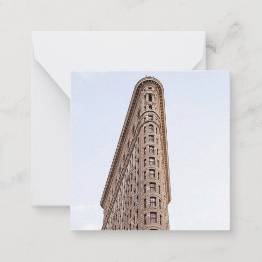 Flatiron Building Notitiekaartje (Voorkant)