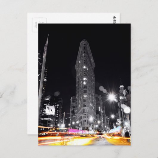 FlatIron Building NYC Briefkaart (Voorkant / Achterkant)