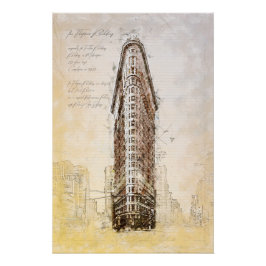 Flatiron Building Perfect Poster