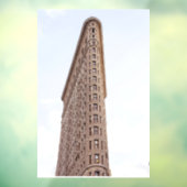 Flatiron building postcard raamsticker (Vel 3)