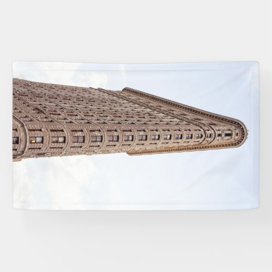 Flatiron building postcard spandoek (Horizontaal)