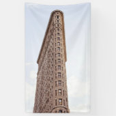 Flatiron building postcard spandoek (Verticaal)
