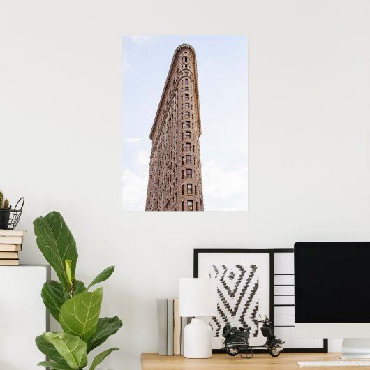 Flatiron building poster (Thuiskantoor)