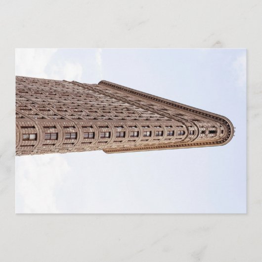 Flatiron building  programmakaart (Voorkant)