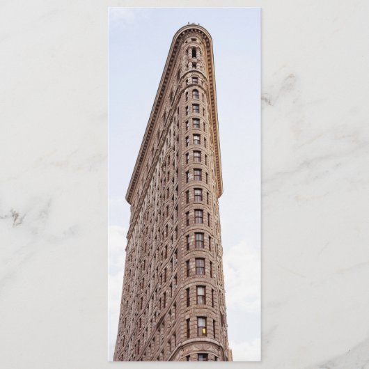 Flatiron building programmakaart (Voorkant)