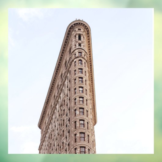 Flatiron Building Raamsticker (Vel 3)