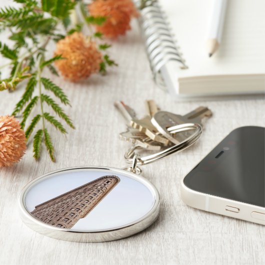 Flatiron Building Sleutelhanger (Zijkant)