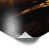 Flatiron Building Sunset in New York City Foto Afdruk (Hoek)