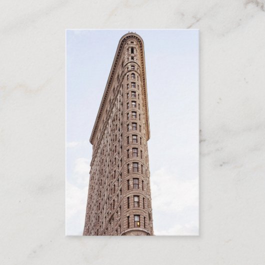 Flatiron Building Visitekaartje (Voorkant)