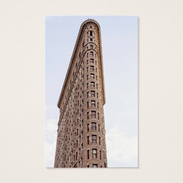 Flatiron Building Visitekaartje (Voorkant)